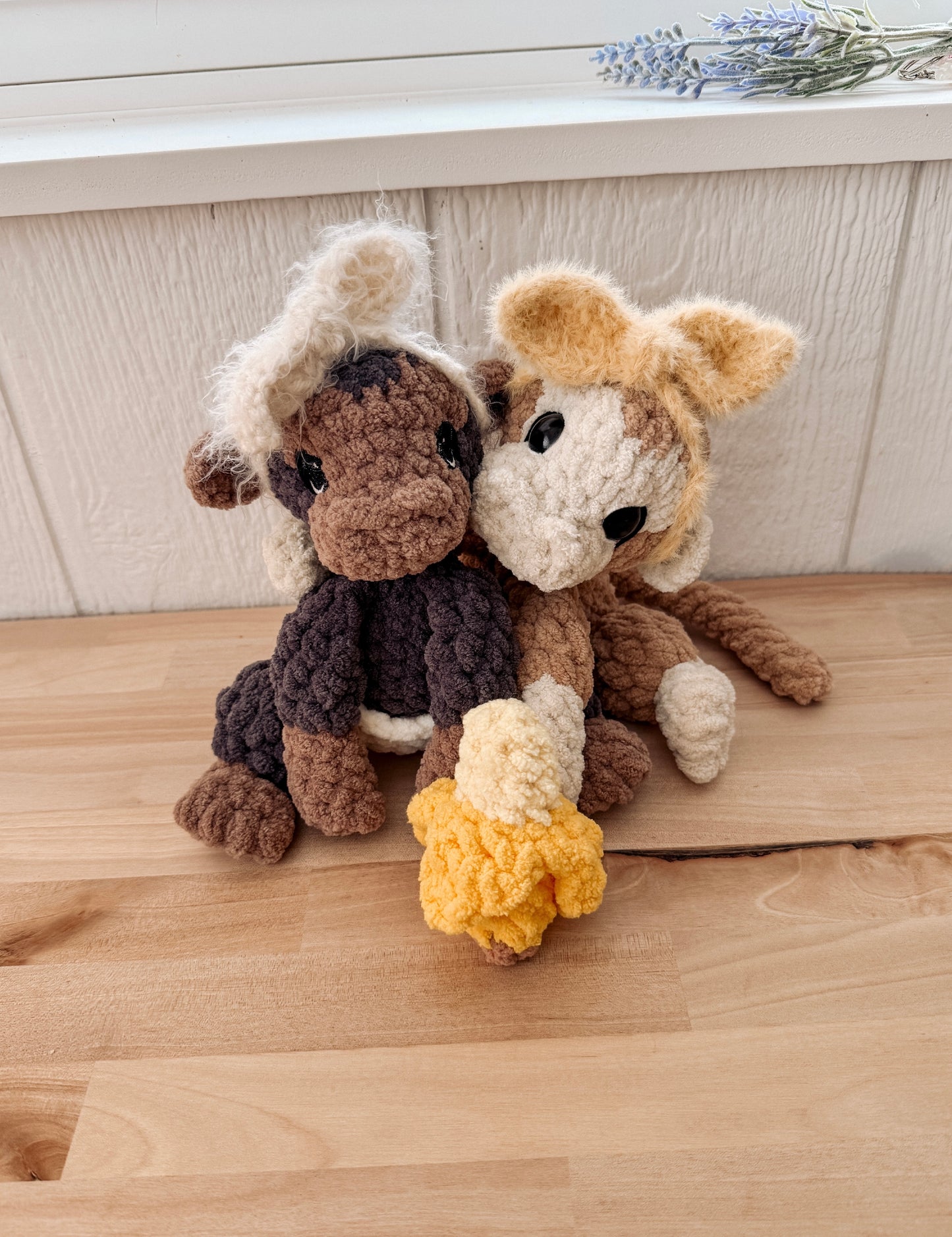 ITTY Memphis the Monkey STUFFIE Crochet Pattern