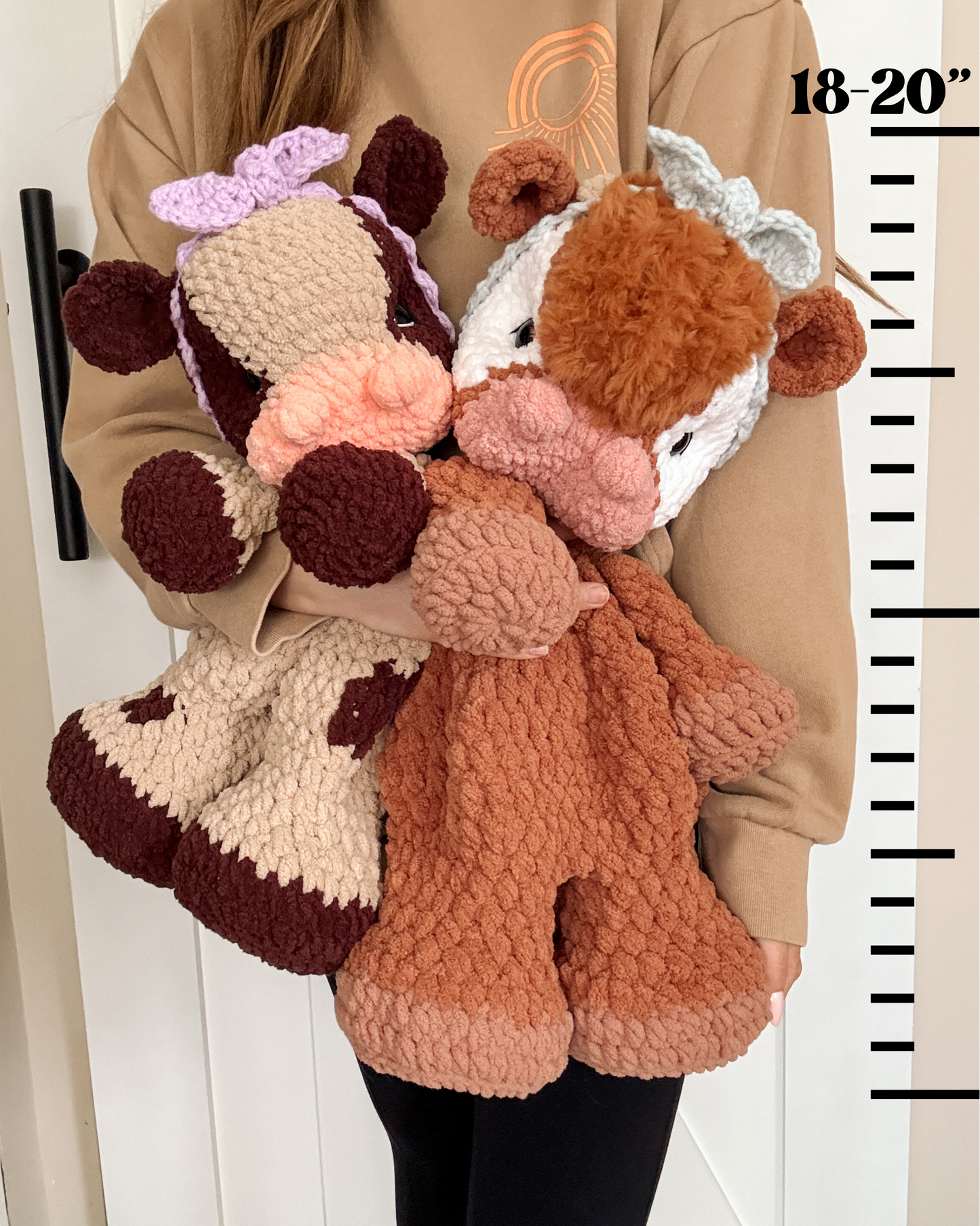 JUMBO Charlie the Calf Crochet Pattern