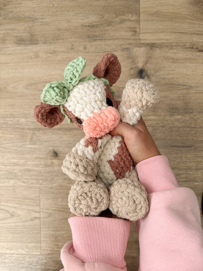Charlie the Calf (with Highland Mod) STUFFIE Crochet Pattern