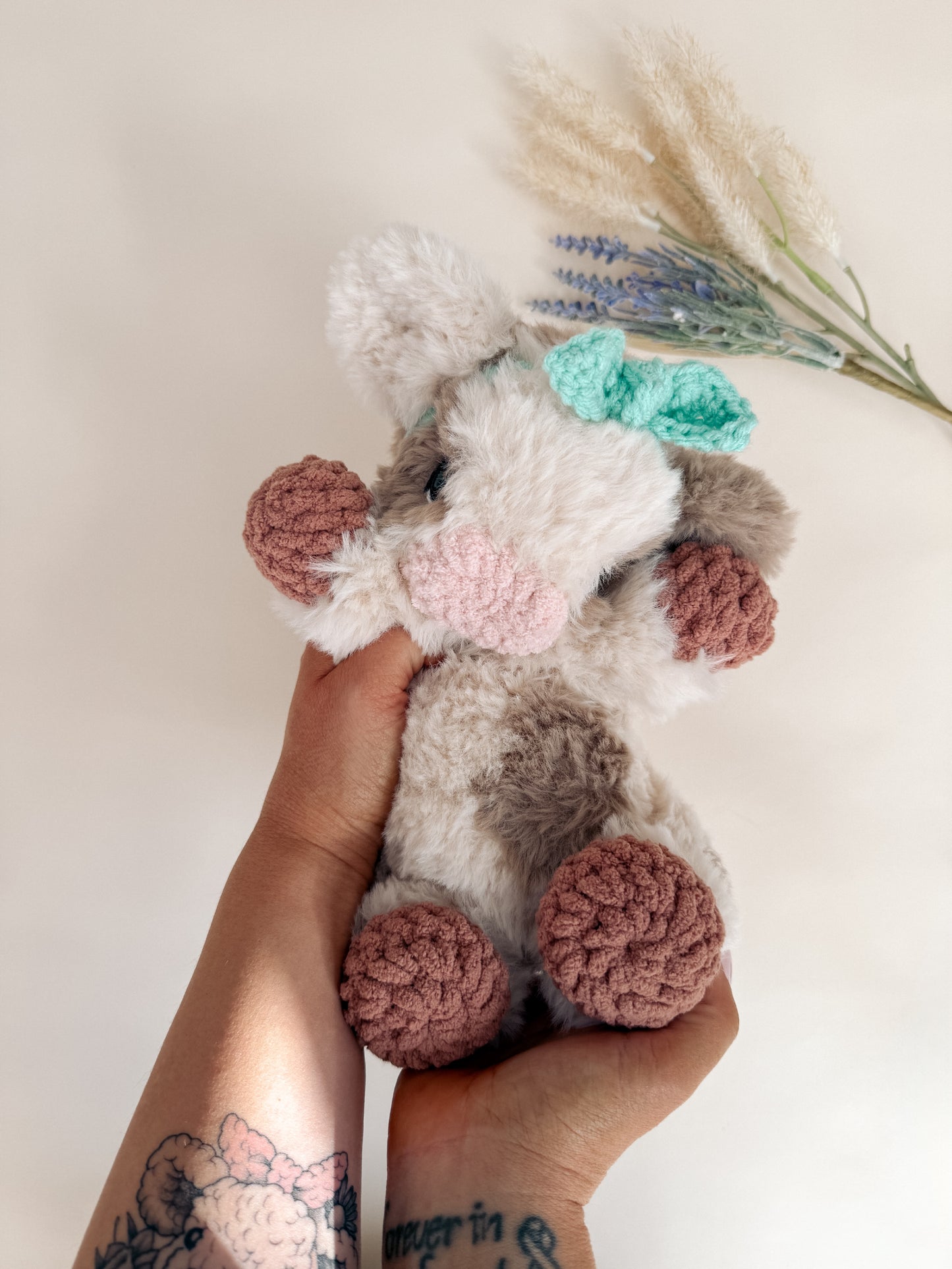 Charlie the Calf (with Highland Mod) STUFFIE Crochet Pattern