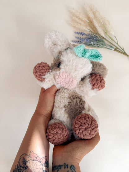 Charlie the Calf (with Highland Mod) STUFFIE Crochet Pattern