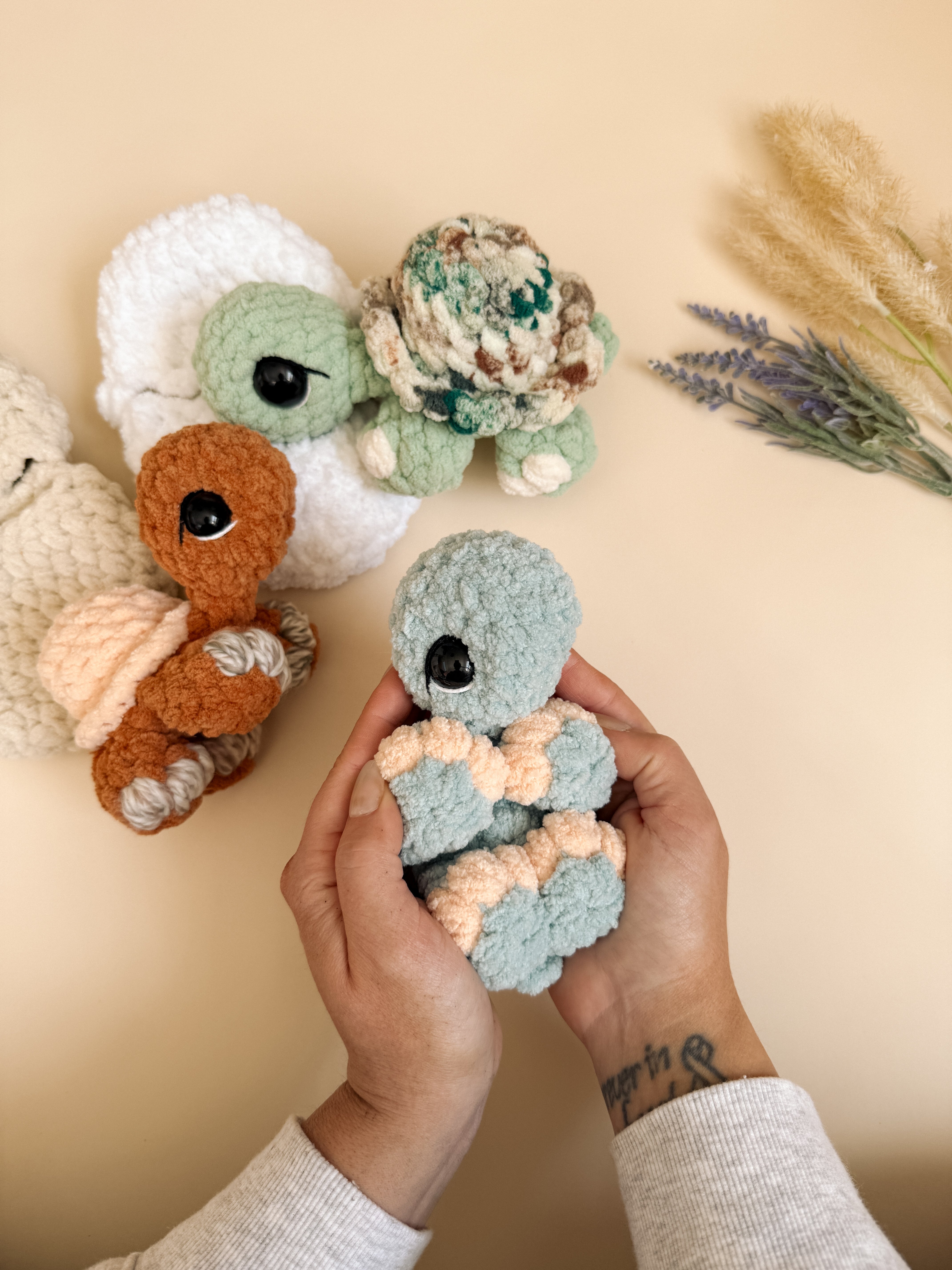 Hygge the Hatchling Turtle Crochet Pattern – Bkay Crochet