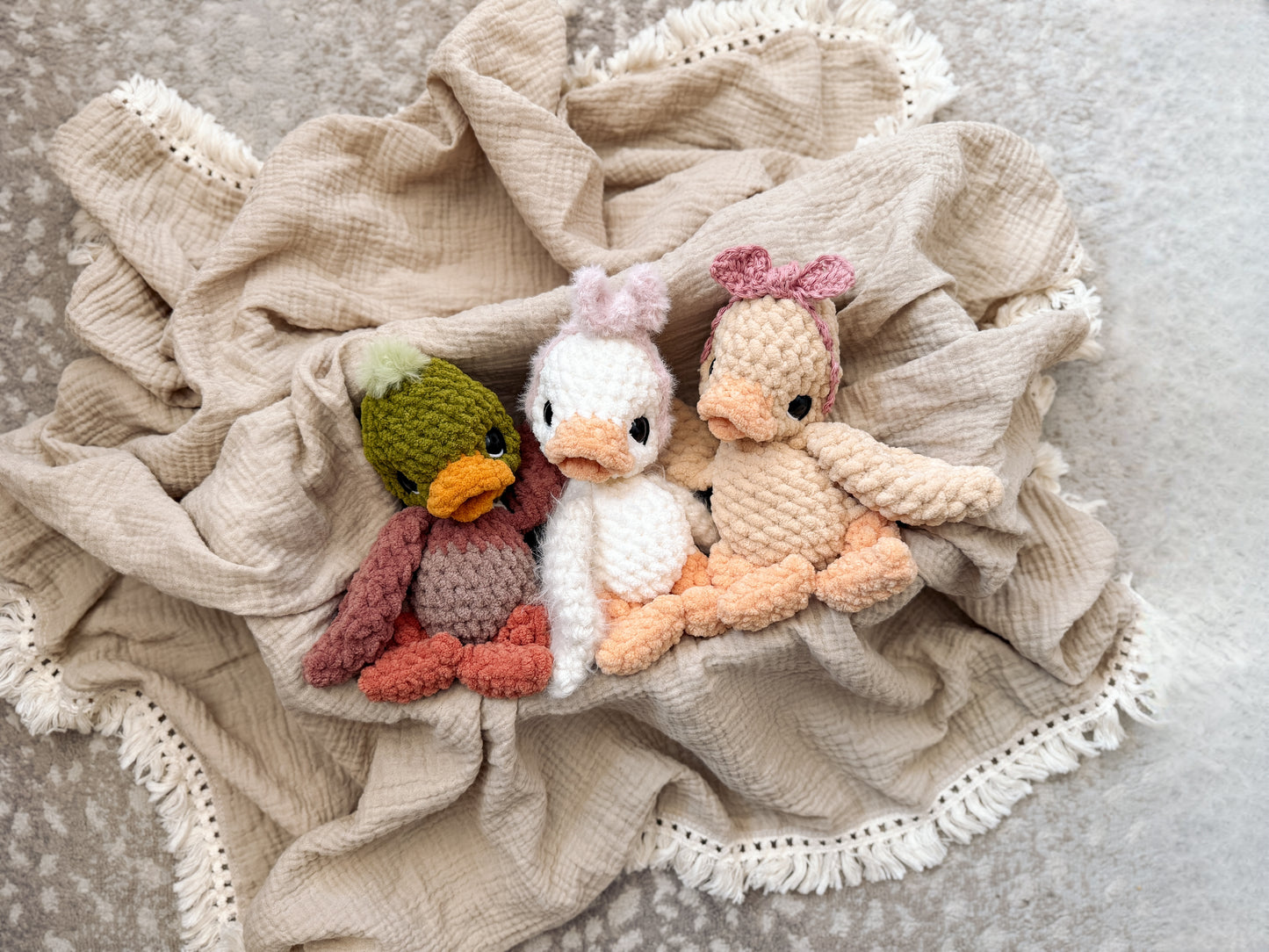 ITTY Novie the Duckling Crochet Pattern