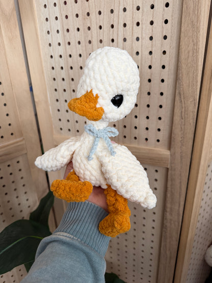 ITTY Nellie the Gosling Snuggler+Stuffie Crochet Pattern