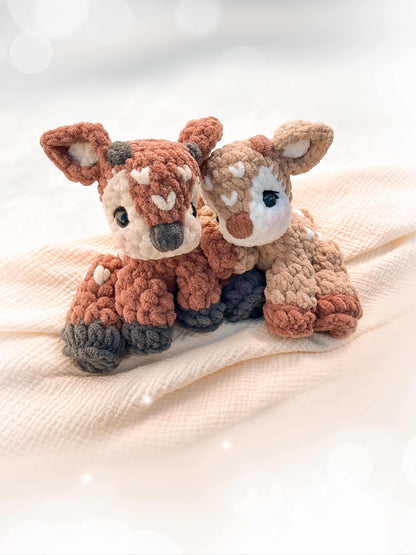 ITTY Frankie the Fawn Snuggler + Stuffie 2-in-1 Crochet Pattern