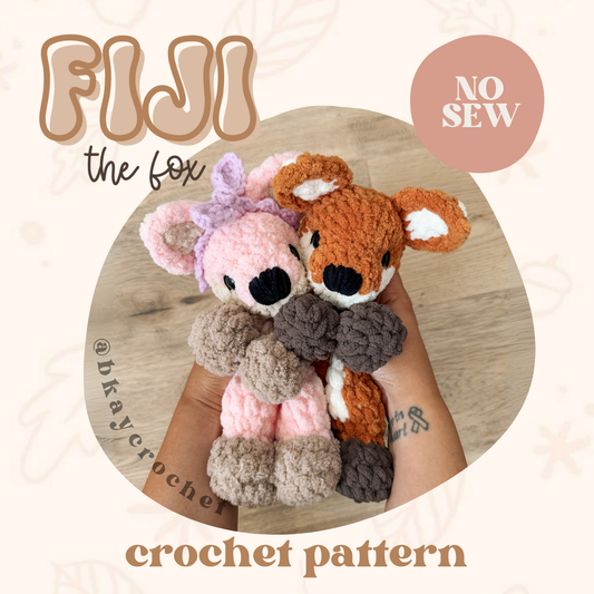 Fiji the Fox Crochet Pattern