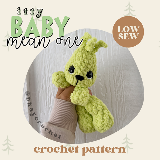 Itty Baby Mean One Crochet Pattern