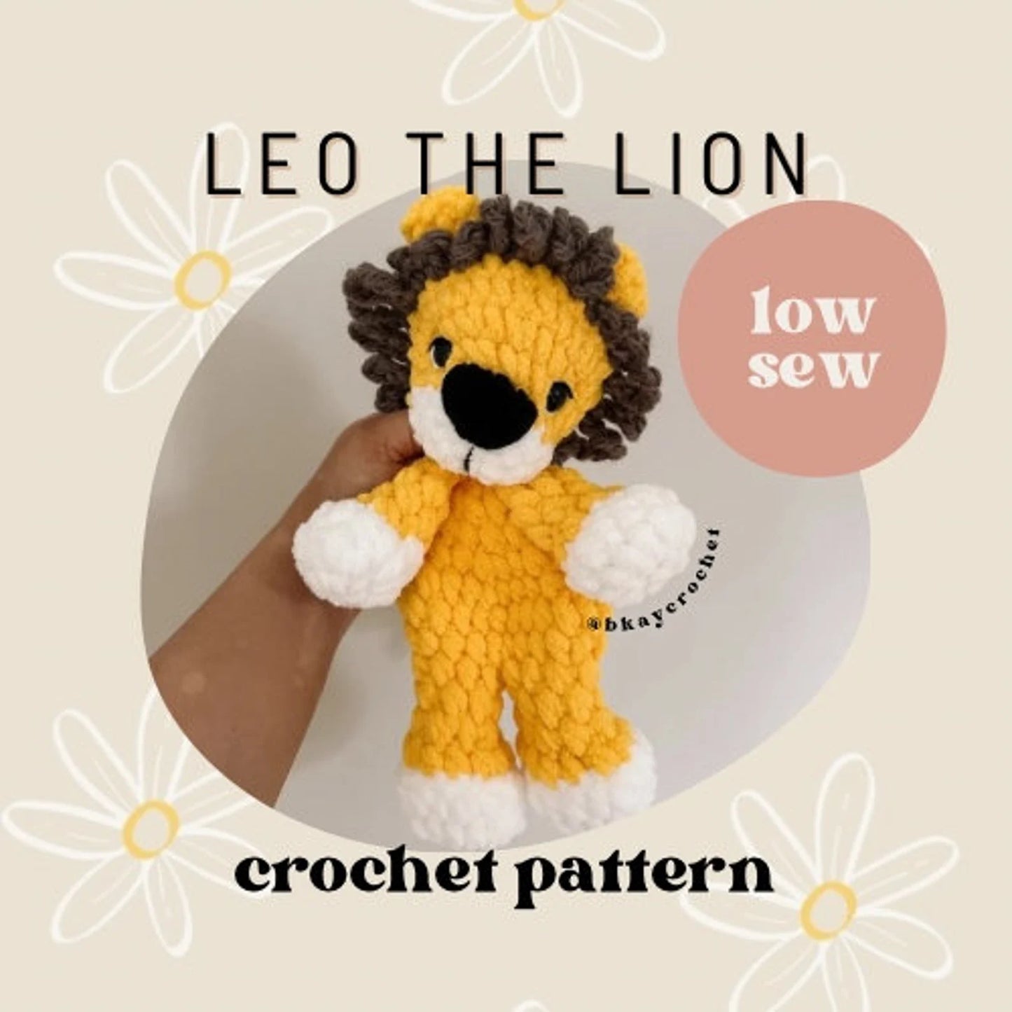 Leo the Lion Crochet Pattern