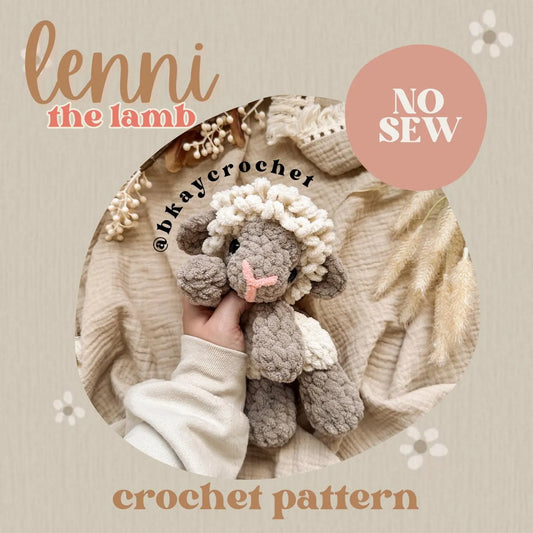 Lenni the Lamb Crochet Pattern