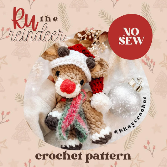 Ru the Reindeer + Accessories Crochet Pattern