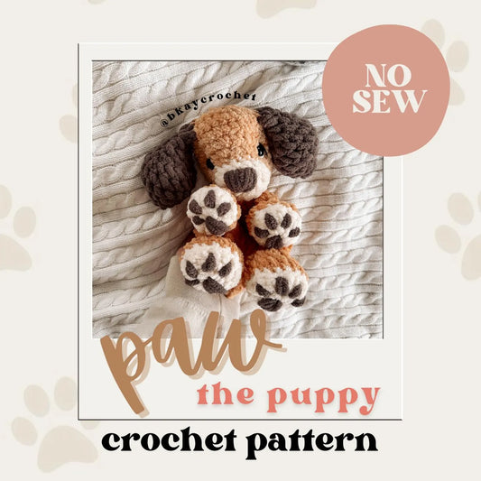 Paw the Puppy Crochet Pattern
