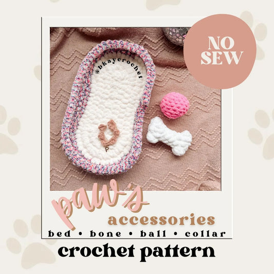 ACCESSORIES for Paw the Puppy Crochet Pattern